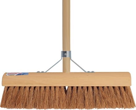 TalenTools Zaalveger 40cm breed cocos haren 150cm steel