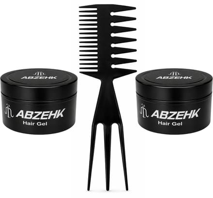 Haargel - Ultra Hard Touch - Transparant - 450ml - Abzehk - Met Styling Kam - Haarstylingtools