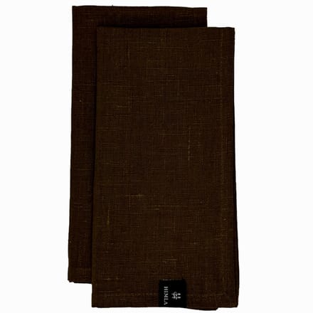 Himla Maya servet - 6 stuks - Mocca
