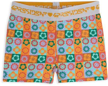 4PRESIDENT Korte broek Meisjes Short - Smile Check Aop - Maat 86