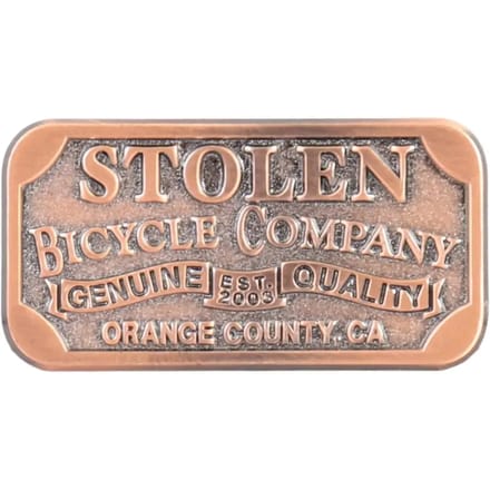 Metalen stickers Stolen Brand