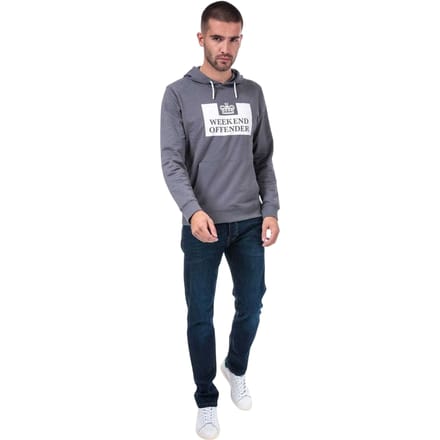 Weekend Offender Heren Denim Tapered Jeans (Denim)