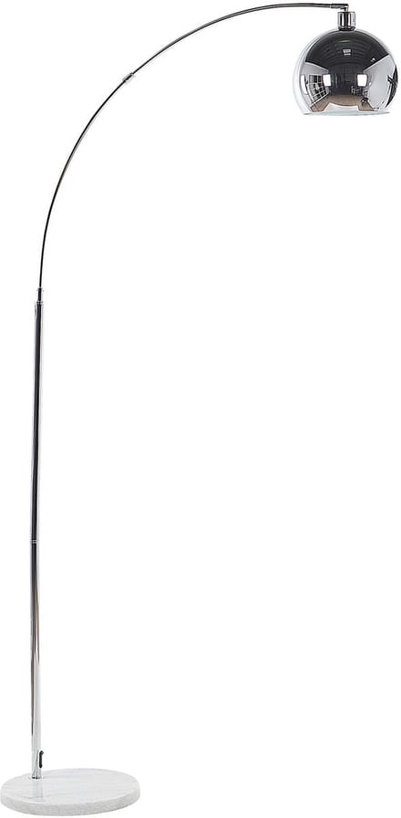 PAROO - Staande lamp - Zilver - Metaal