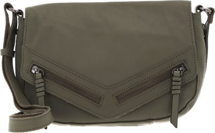 FREDsBRUDER Leren Schoudertas FB Crossbody Bag Sage Groene