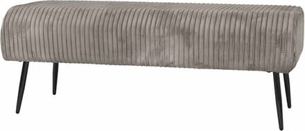 Riverdale Bankje Jessie - Grijs - 129cm