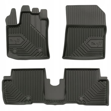 FROGUM No.77 - 3D Automatten - All-weather - Perfecte Pasvorm - TPE - Dacia Lodgy 2012-2022
