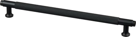 Handgreep Zwart - diamond cut - 224mm/256mm