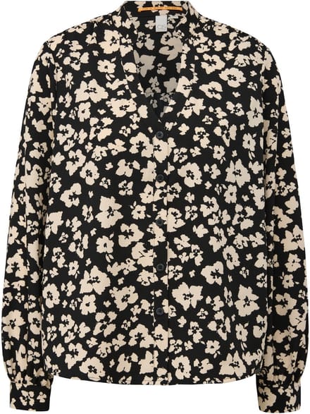 Dames blouse met volledige print QS
