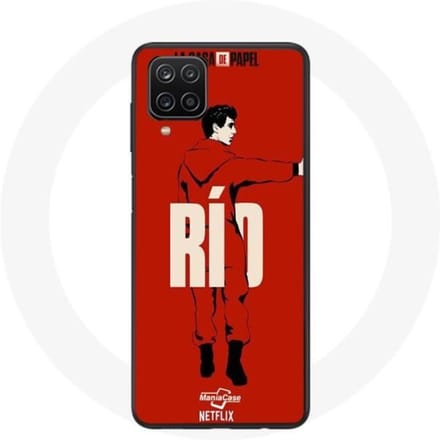Coque Samsung Galaxy A12 La casa de papel Rio dessin