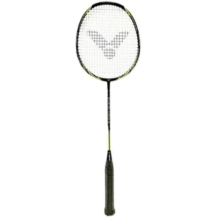Victor Wavetec Magan 5 badmintonracket - zwart / geel - beginner