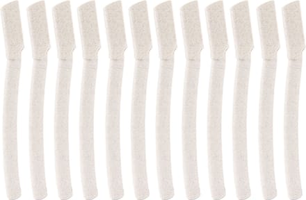 INTER-ESQUE Wenkbrauw Mesje - Dermaplaning - Wenkbrauw Trimmer - x12 - Groot