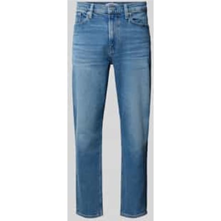 tapered fit jeans van katoenmix model 'MAAKX'