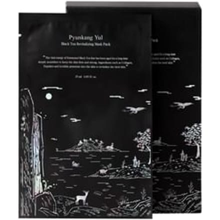Pyunkang Yul, Masque Beauté Revitalisant au Thé Noir, 10 masques, 0,85 fl oz (25 ml) gray