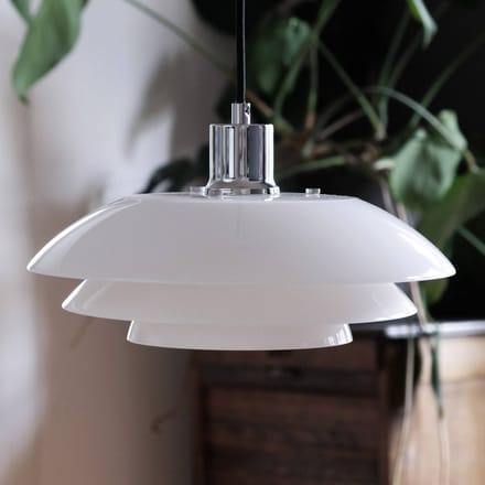 Dyberg Larsen Hanglamp Dl31 Opal Led 31 X 15 Cm E27 25w Wit