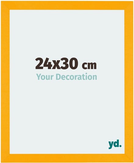 Your Decoration - Fotokader 24x30 cm - MDF - Geel - Mura