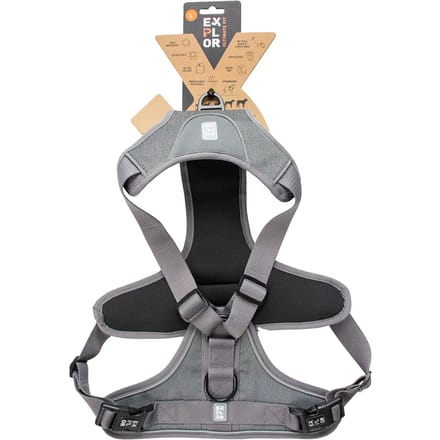 Ultimate Fit No-Pull harnas Safety M 35-60cm - 57-80cm silver reflective