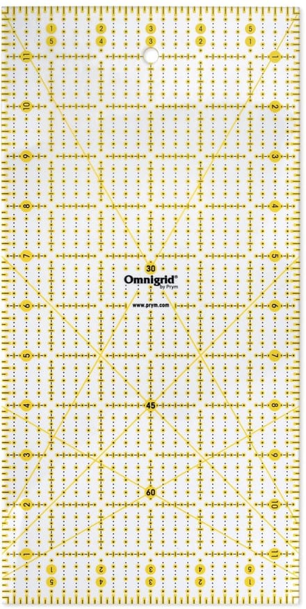 PRYM Universele liniaal 6 x 12 inch Omnigrid 611643 - Prym