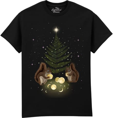 Eekhoorns Midnight Feast The Coloured House T-shirt S
