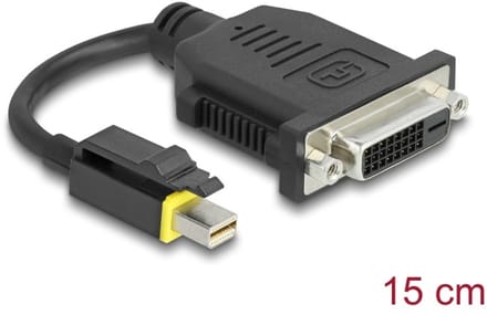 Delock Mini DisplayPort 1.1 to DVI adapter with latch passive