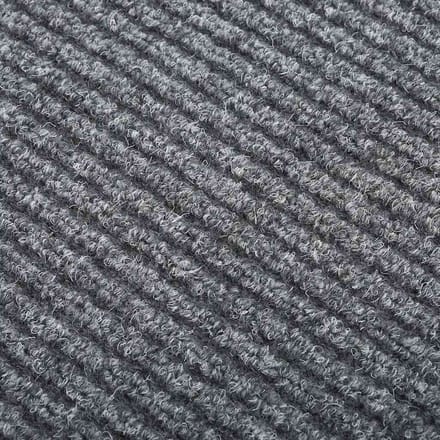 vidaXL - Droogloopmat - 100x250 - cm - grijs