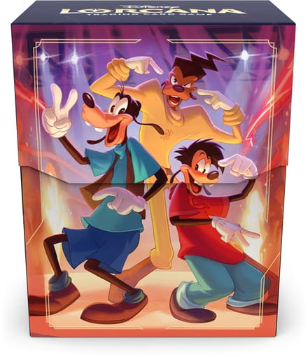 Ravensburger Disney Lorcana TCG Deck Box Goofy Card Boxes