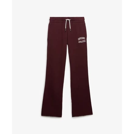 Flared joggingbroek met geborduurd logo voor dames Superdry Athletic