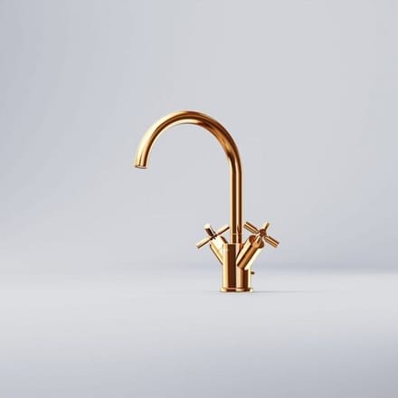 Steinberg 250 Series Two-handle Washbasin Faucet 250.1500 RG