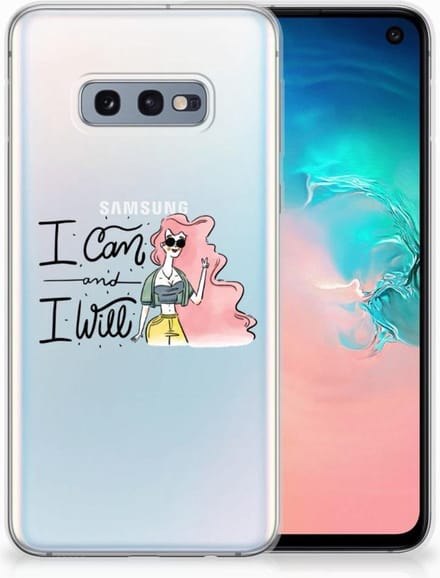 Samsung Galaxy S10e Telefoonhoesje met Naam i Can