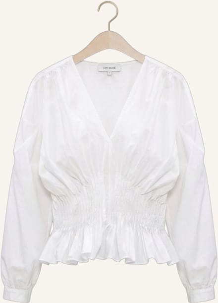 Copenhagen Muse Cmpoplin-blouse Blouses Dames - Wit - Maat M