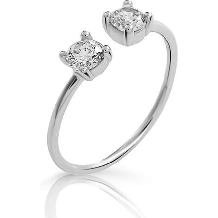 Orphelia 'Twinkle' Dames 925 Echt Zilver Ring - Zilver ZR-7532