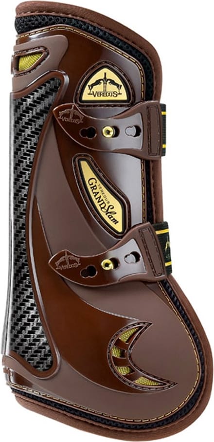 Veredus Peesbeschermer 'Grand Slam' Carbon Gel Black - M