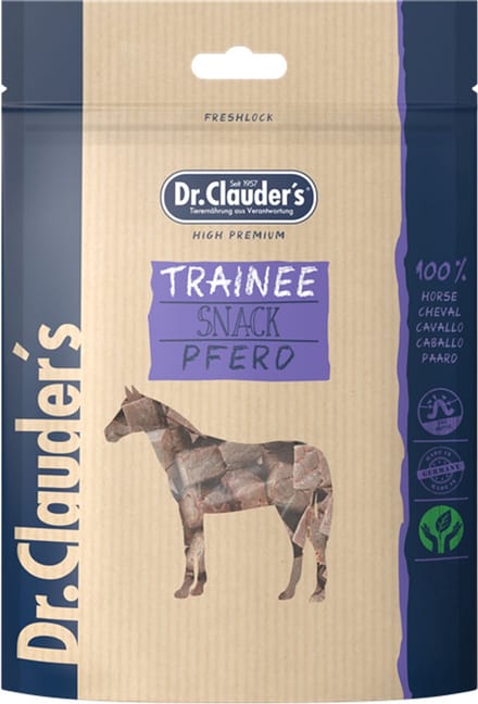 Dr Clauder's Hondensnack Trainee 6x80g - Paardenvlees
