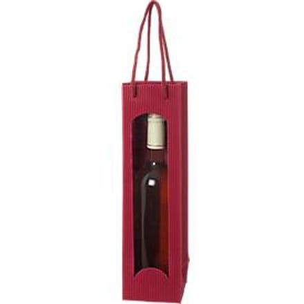 Wijntas "Open Golven”, per stuk, bordeaux, 20 stuks