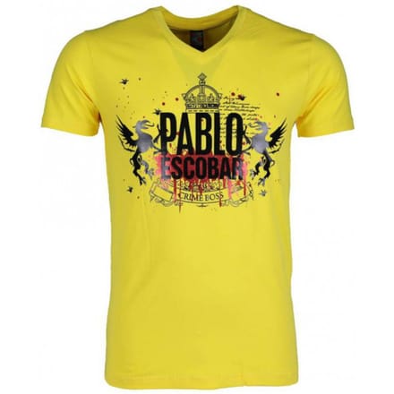 Local Fanatic T-shirt pablo escobar crime boss
