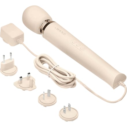 Le Wand - Krachtige Plug-In Vibrerende Massager Creme