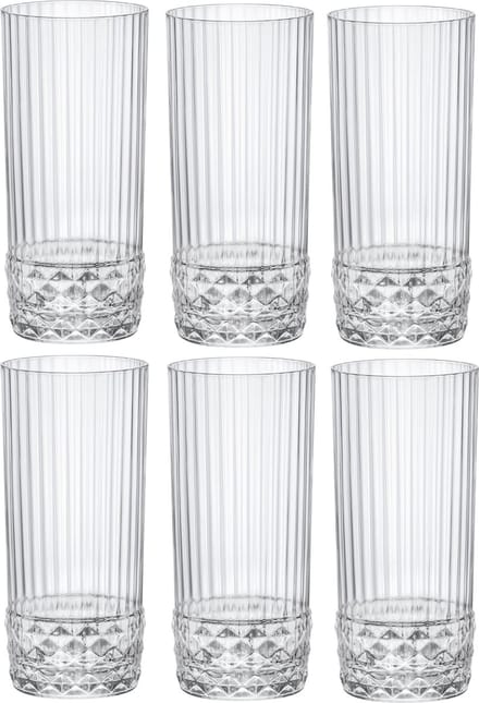 Bormioli Rocco America'20s longdrinkglas - 49 cl - Set-6
