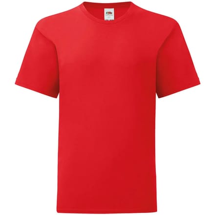 Kinder-T-shirt Fruit of the Loom Iconic 150