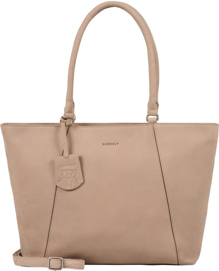 Burkely Special Sara Wide Tote 15.6" - Laptoptas - Volwassenen - Grijs