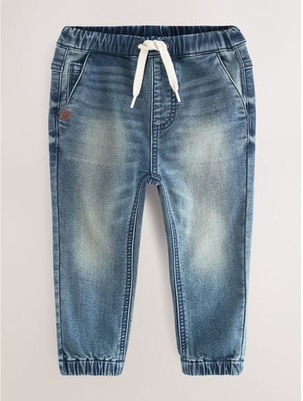 Next - Jongens - Jogger jeans met comfort stretch - Blauw