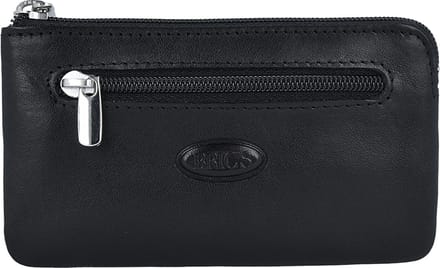 Bric's Monte Rosa Sleuteletui Leer 12,5 cm - nero
