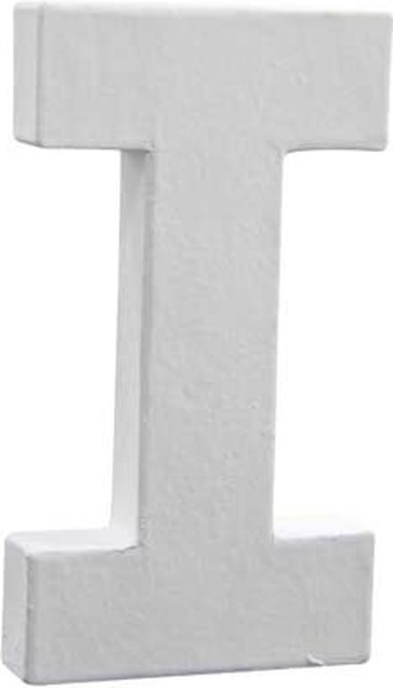 Letter wit I 12 cm
