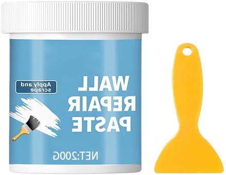Gipsplaatreparatiepasta - Muurvuller - Scheuren Herstellen - Waterdichte Formule - 200g - Wit