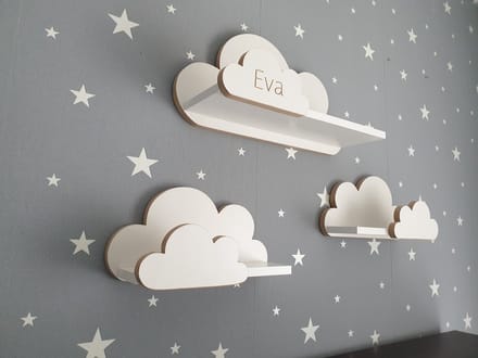 Moliland Moli - Kindertrapleuning - Scandinavisch Design - Personaliseerbaar - Hoogwaardige MDF