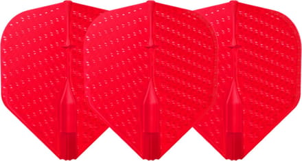 L-Style L1 EZ Dimple Red - Dart Flights