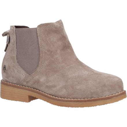 Hush Puppies Dames/Dames Maddy Suede Brede Enkellaarsjes (Grijs)