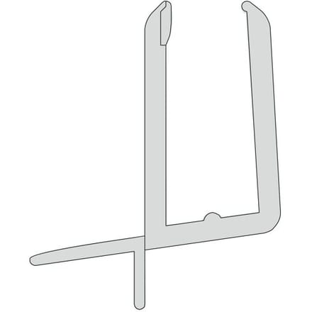 Kermi Ibiza 2000 replacement seal horizontal for quadrant swing door, 2534043