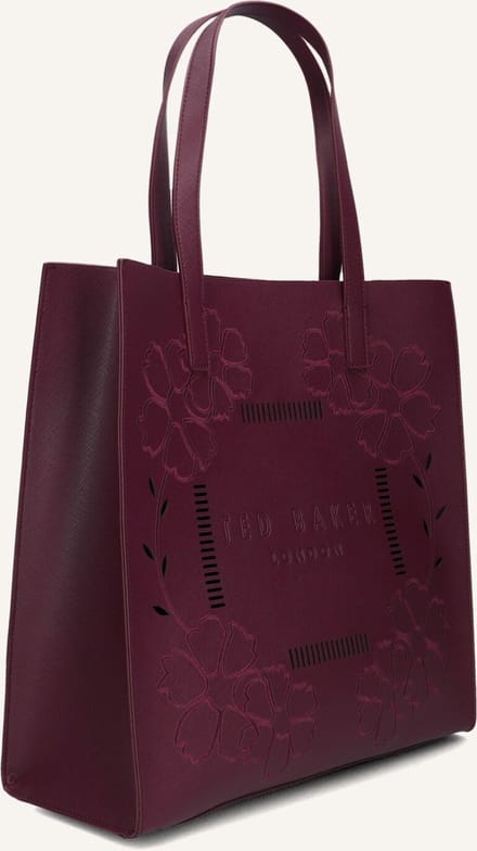 Ted Baker schoudertas Rowcon Embroidery Floral Large Icon Bag Dp - Purple paars