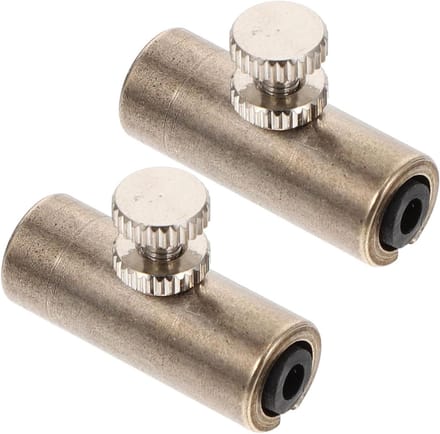 Cello Wolf Demper - Muziek Accessoire - Wolfklank Dempen - Set van 4 stuks - 2.4x1.6x0.8CM - Zilver
