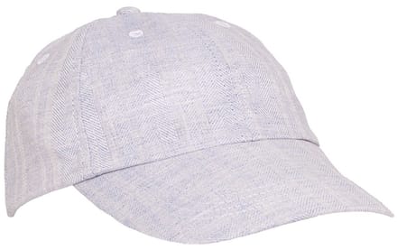 CELSO Baseball cap with herringbone Sky blue (TRHTIA124 - 801)