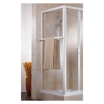 HSK Favorit side wall 90 x 185 cm with plastic glass 130090-01-10